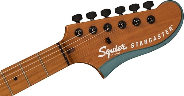 Squier Contemporary Active Starcaster, with Maple Fingerboard, Action Position Back