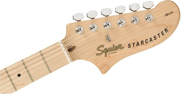Squier Affinity Starcaster Electric Guitar, Maple Fingerboard, Action Position Back
