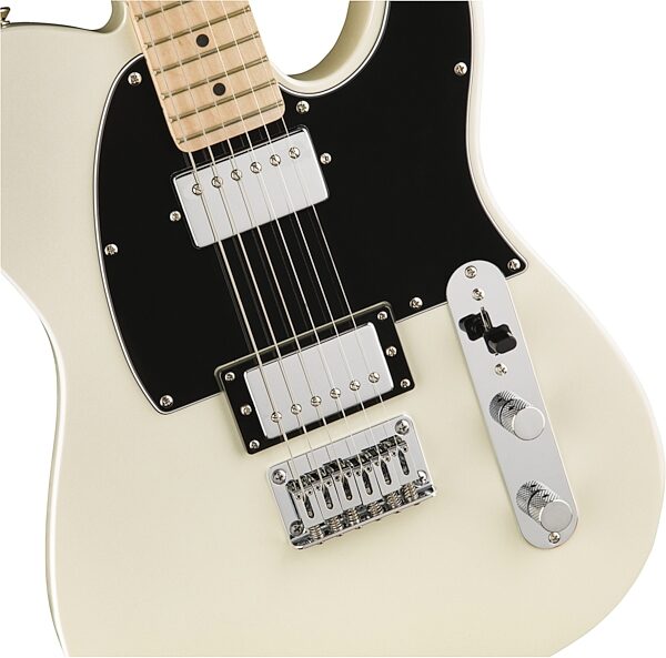 Squier Contemporary Telecaster HH Electric Guitar, with Maple Fingerboard, Action Position Back