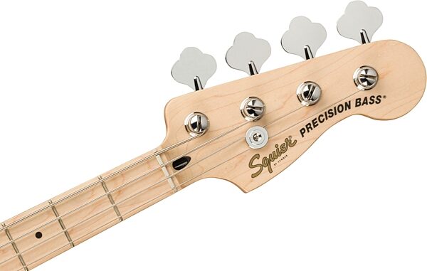Squier Affinity Precision PJ Electric Bass, Maple Fingerboard, Olympic White, Action Position Back