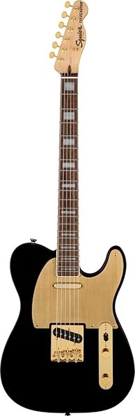 Squier 40th Anniversary Telecaster Gold Edition Electric Guitar, with Laurel Fingerboard, Action Position Back