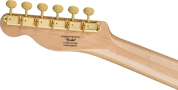 Squier 40th Anniversary Telecaster Gold Edition Electric Guitar, with Laurel Fingerboard, Action Position Back