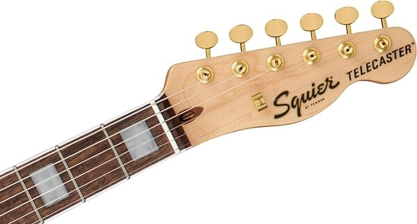 Squier 40th Anniversary Telecaster Gold Edition Electric Guitar, with Laurel Fingerboard, Action Position Back