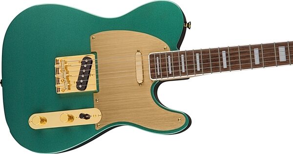 Squier 40th Anniversary Telecaster Gold Edition Electric Guitar, with Laurel Fingerboard, Action Position Back