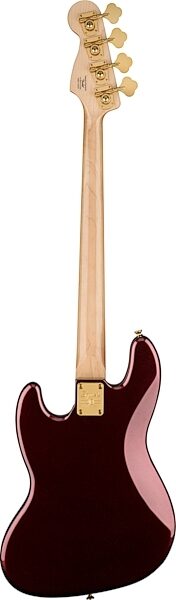 Squier 40th Anniversary Jazz Gold Edition Electric Bass, with Laurel Fingerboard, Action Position Back