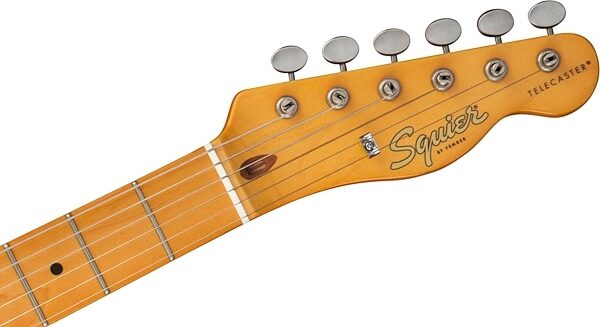 Squier 40th Anniversary Telecaster Vintage Edition Electric Guitar, Maple Fingerboard, Action Position Back
