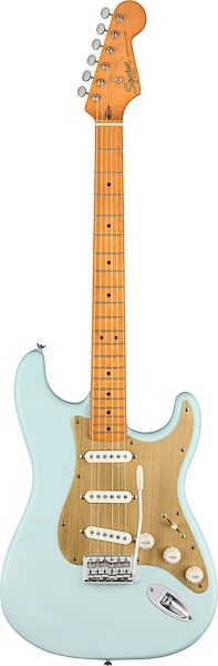 Squier 40th Anniversary Stratocaster Vintage Edition Electric Guitar, Action Position Back