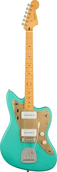Squier 40th Anniversary Vintage Edition Jazzmaster Electric Guitar (Maple Fingerboard), Action Position Back
