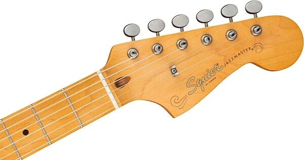 Squier 40th Anniversary Vintage Edition Jazzmaster Electric Guitar (Maple Fingerboard), Action Position Back