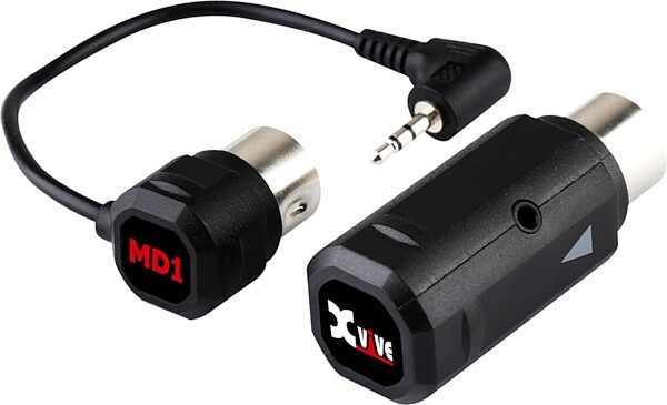 Xvive MD1 Wireless Bluetooth MIDI Adaptor, Action Position Back