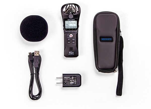 Zoom H1n Portable Digital Recorder, H1N-VP, with Value Pack, Main