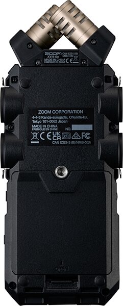 Zoom H6essential Digital Handy Recorder, Blemished, Action Position Back
