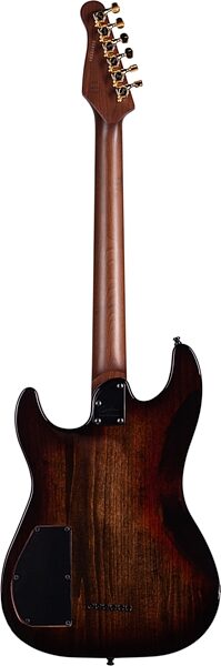 Godin Artisan ST-II EN Electric Guitar (with Case), Whiskey Burst, Action Position Back