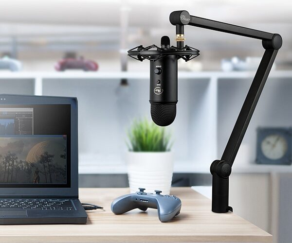 Blue Compass Desktop Studio Microphone Boom Arm, New, Action Position Side