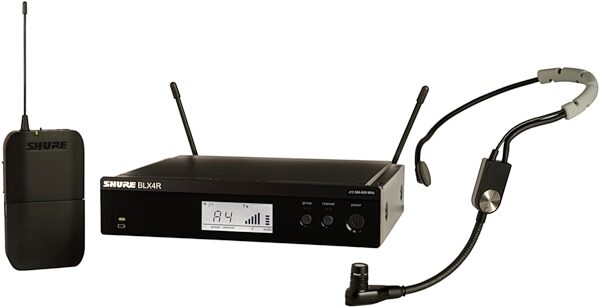 Shure BLX14R/SM35 Wireless Headset Microphone System, Band J11 (596-616 MHz), Main