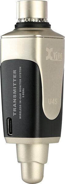 Xvive U45R2 5.8GHz Digital Wireless Dual Receiver In-Ear Monitor System, New, Action Position Back