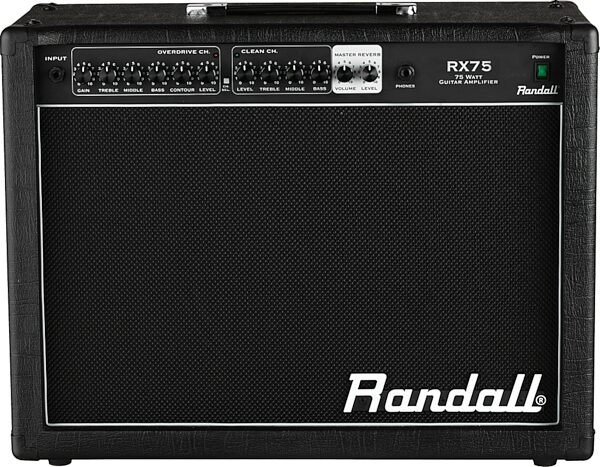 Randall RX75R Guitar Combo Amplifier (75 Watts, 1x12 in.), Front