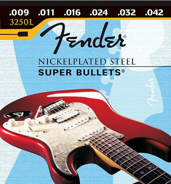 Fender Super Bullets Electric Guitar Strings, Main