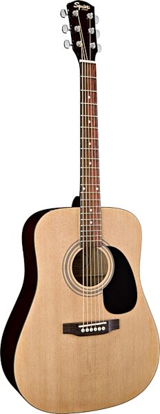 Squier SA100 Acoustic Guitar Package, Left