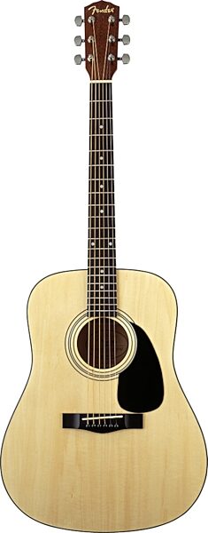 Fender DG5 Acoustic Guitar (with Case), Natural