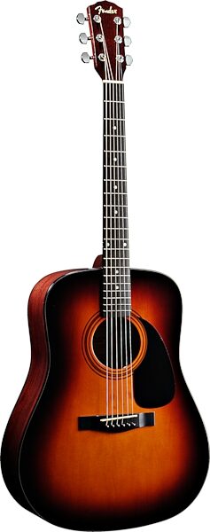 Fender DG5 Acoustic Guitar (with Case), Sunburst