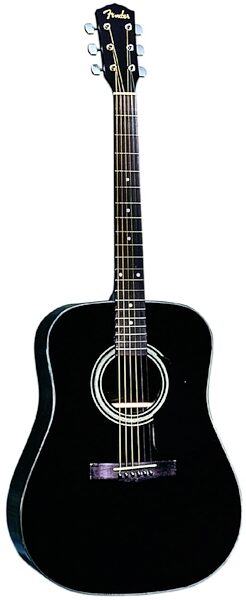 Fender DG11E Dreadnought Guitar, Black