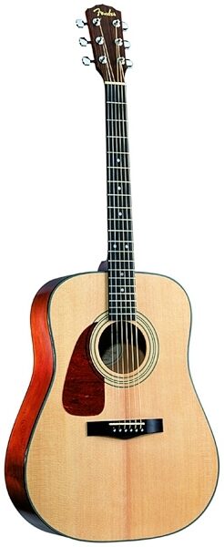 Fender DG14SLH Left-Handed Acoustic Guitar (Natural), Natural