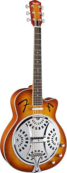 Fender FR-50CE Resonator Guitar, Main