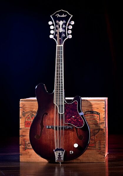 Fender Robert Schmidt Acoustic-Electric Mandolin, Glamour View 1