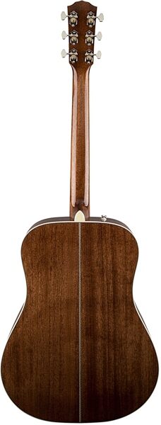 Fender Paramount PM1 Standard Dreadnought Acoustic-Electric Guitar (with Case), Back