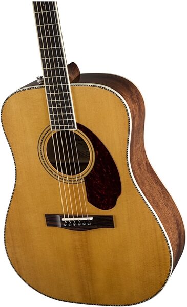Fender Paramount PM1 Standard Dreadnought Acoustic-Electric Guitar (with Case), Body Right