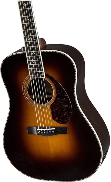 Fender Paramount PM1 Deluxe Dreadnought Acoustic-Electric Guitar (with Case), Body Right