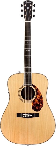 Fender Paramount PM1 Limited Edition Adirondack Dreadnought Acoustic-Electric Guitar (Rosewood, with Case), Main