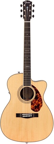 Fender Paramount PM-3 Adirondack 000 Rosewood Acoustic-Electric Guitar (with Case), Main