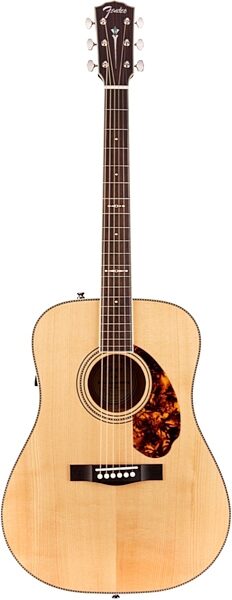 Fender Paramount PM-1 Adirondack Dreadnought Acoustic-Electric Guitar (with Case), Main