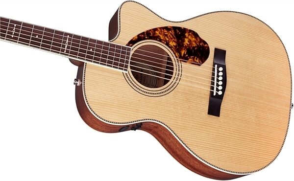 Fender Paramount PM-3 Adirondack Triple-0 Mahogany Acoustic-Electric Guitar (with Case), View 7