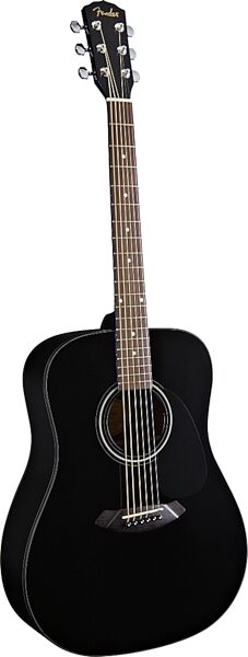 Fender CD-60 Dreadnought Acoustic Guitar (with Case), Black