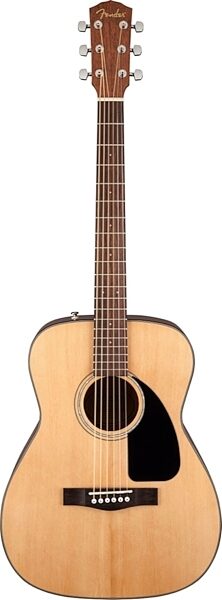 Fender CF-60 Folk Acoustic Guitar (with Case), Main