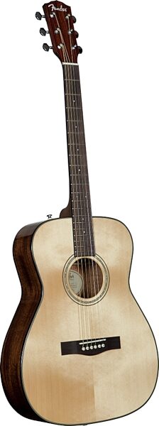 Fender CF-140S Folk Acoustic Guitar, Left