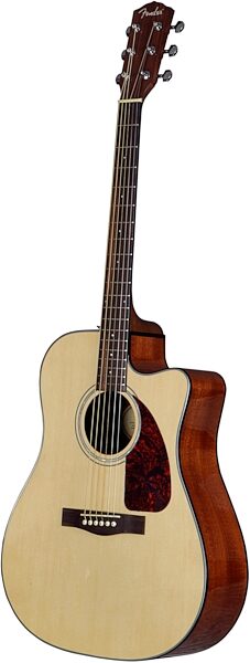 Fender CD-140SCE Classic Design Acoustic-Electric Guitar, Natural - Right