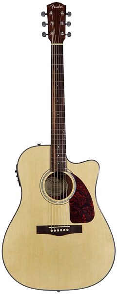 Fender CD-140SCE Classic Design Acoustic-Electric Guitar, Natural