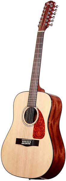 Fender CD-160SE Classic Design 12-String Acoustic-Electric Guitar, Natural - Right