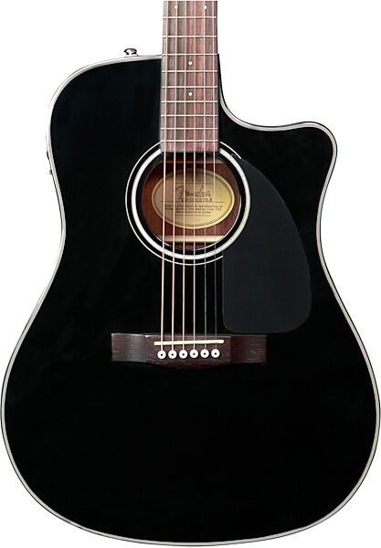 Fender CD-110CE Classic Design Acoustic-Electric Guitar, Body Closeup