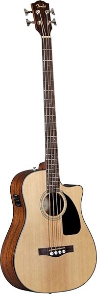 Fender CB-100CE Acoustic-Electric Bass, Side