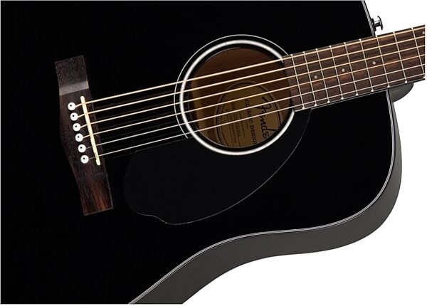 Fender CD-60S Acoustic Guitar, View 1