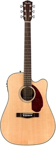 Fender CD-140SCE Dreadnought Acoustic-Electric Guitar (with Case), Main