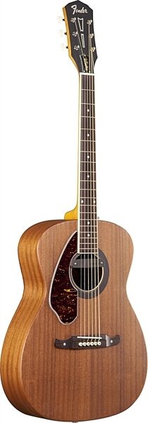 Fender Tim Armstrong Deluxe Left-Handed Acoustic-Electric Guitar (with Case), Left