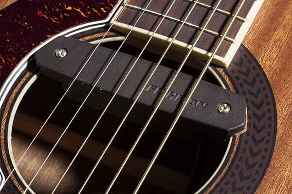 Fender Tim Armstrong Deluxe Left-Handed Acoustic-Electric Guitar (with Case), Soundhole Pickup