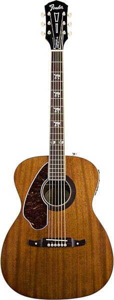 Fender Tim Armstrong Left-Handed Hellcat Acoustic-Electric Guitar, Main