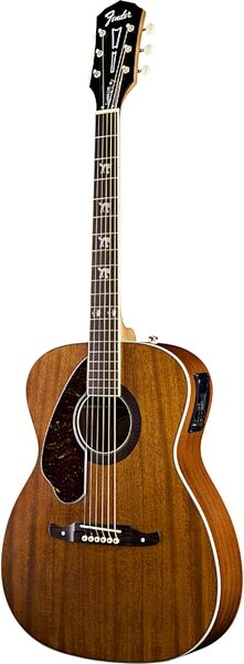 Fender Tim Armstrong Left-Handed Hellcat Acoustic-Electric Guitar, Right